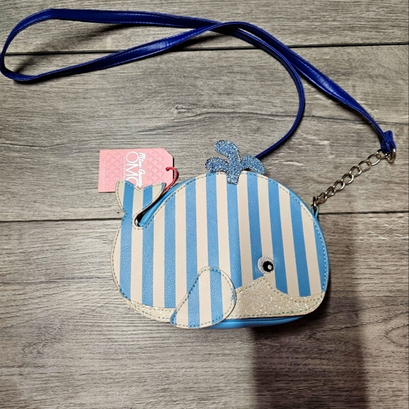Miss Gwens Bags  OMG Novelty Crossbody Shoulder Bag Whale Summer Bag Girls Women - Picture 2 of 5